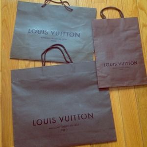 LOUIS VUITTON SHOPPING BAGS