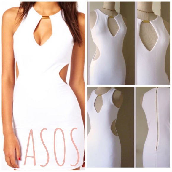 ASOS Dresses & Skirts - *Bodycon ASOS Dress*NWT*Gold accents*