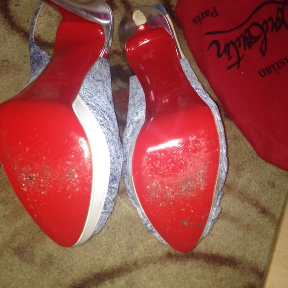 Christain louboutin jenny 150mm sky-high platform