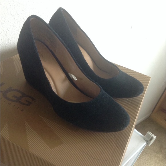suede wedges