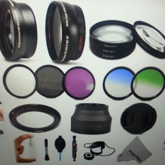 Professional lens  filter kit for cannon powershot