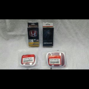 Honda Civic 2006-2014 2/4dr Red H Geniune 4 pcs