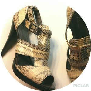 Aldo - Snakeskin heels size 8