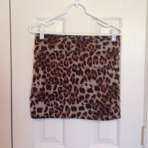 Cheetah skirt