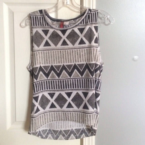 Tribal print tank