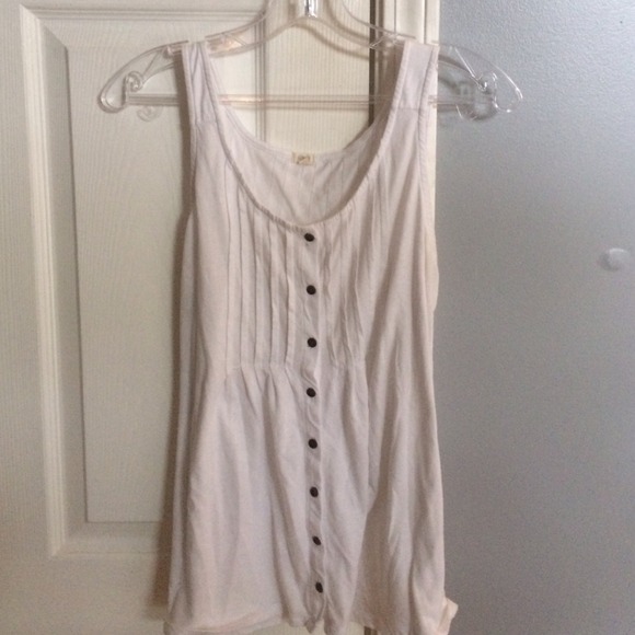 White j. Crew button down tank