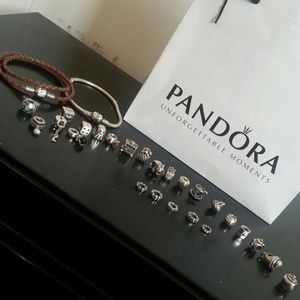 All authentic pandora charms bracelets