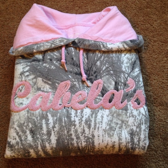 Pink camo sweatshirt