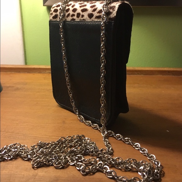 Fur and leather bag - Picture 2 of 4