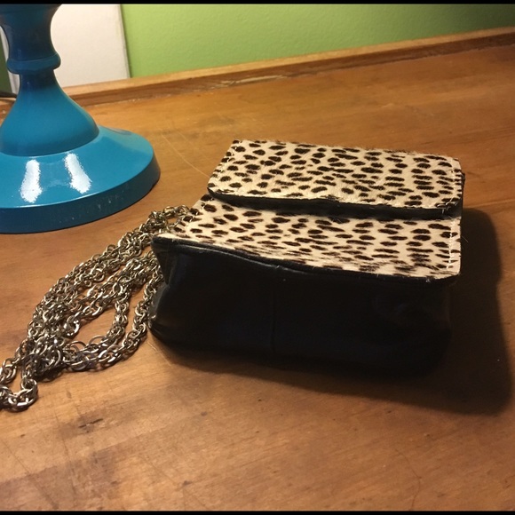 Fur and leather bag - Picture 3 of 4