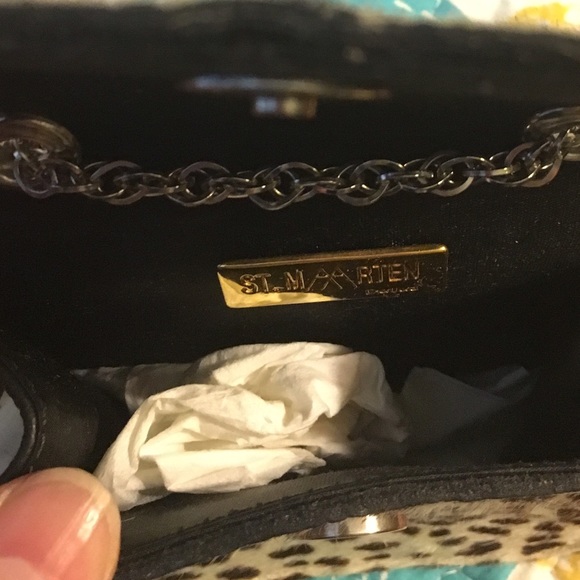 Fur and leather bag - Picture 4 of 4