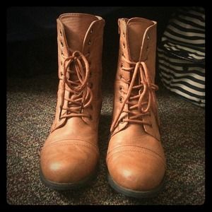 Carrini Mid-calf Combat Boots