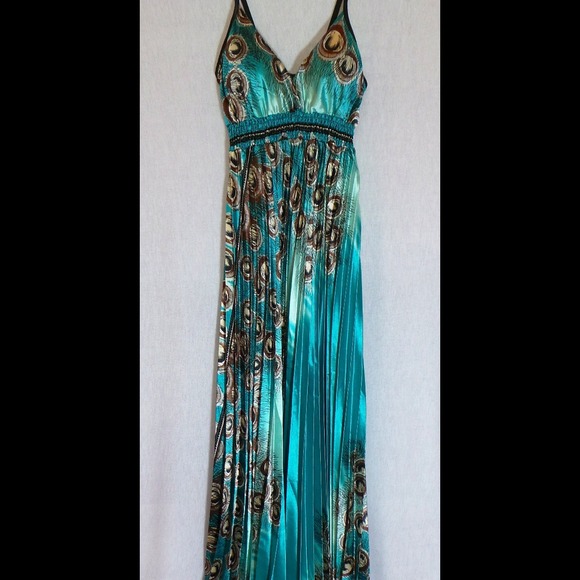Long Grecian summer dress. Size S/0 NWOT
