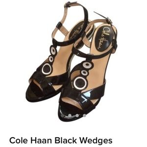 Sold-Cole haan like new wedge