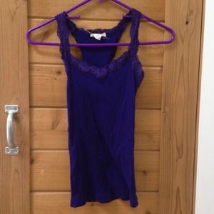 Rich plumb colored tank.