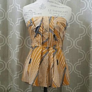 Tubed babydoll with pleads