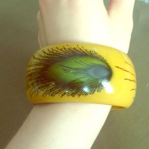 Peacock bangle