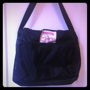True religion messenger bag