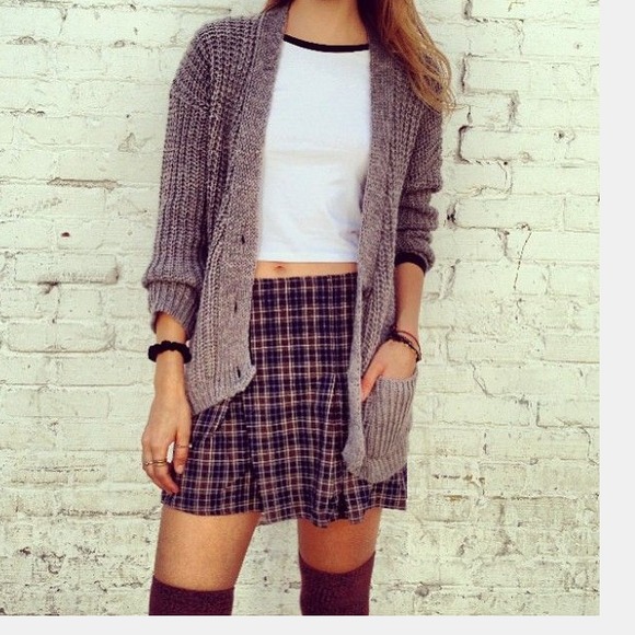 Brandy Melville Dresses & Skirts - Brandy Melville Plaid Skirt