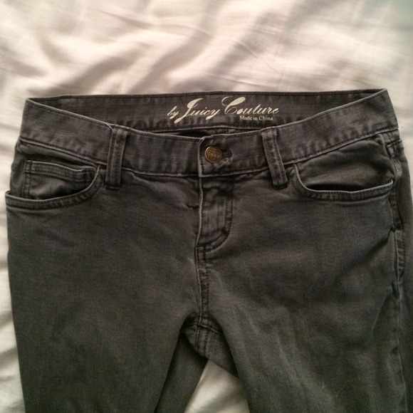 Juicy Couture Charcoal Skinny Jeans - Picture 1 of 1