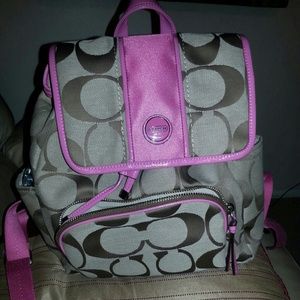 Coach backpack