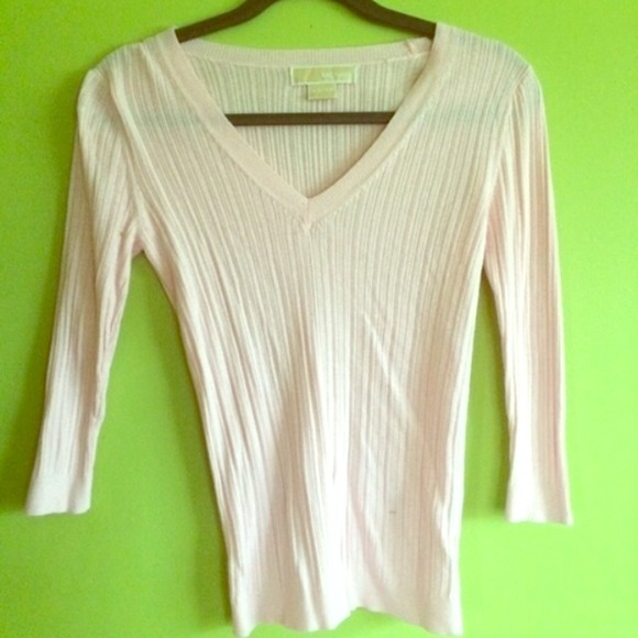 Light Pink Michael Kors Sweater - Picture 1 of 2
