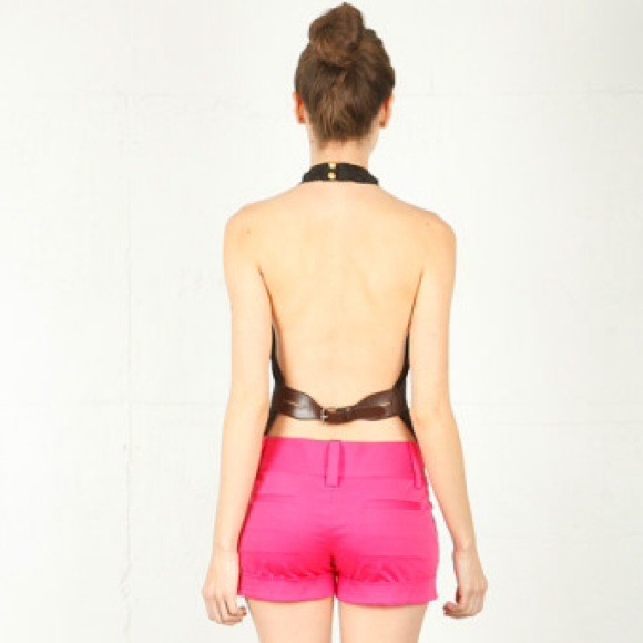 Black Boulee Lexi Open Back Top - Picture 3 of 3