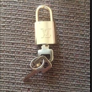 Louis Vuitton lock and key