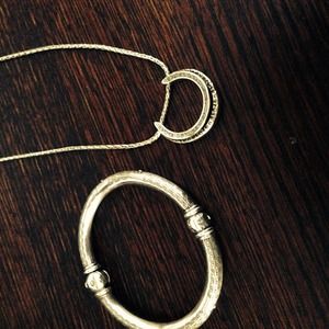 Brighton silver bracelet and necklace