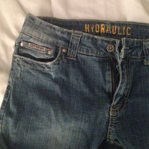 Hydraulic Stretch Bootcut Jeans
