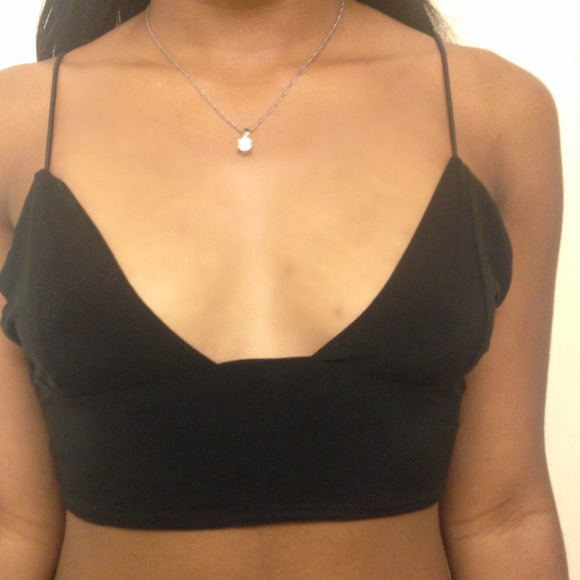 Satin bralette