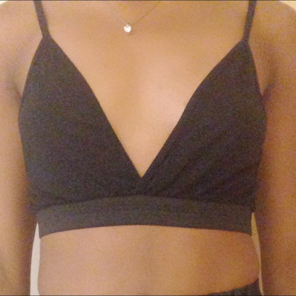 Black sports Bralette