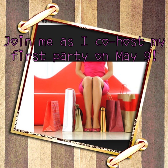 Co-hosting my first party on May 9!