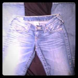 True Religion jeans.