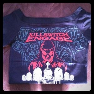 Killswitch Engage Women's off the shoulder top