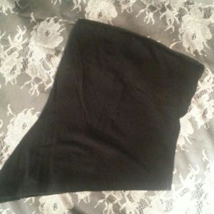 Black tube top