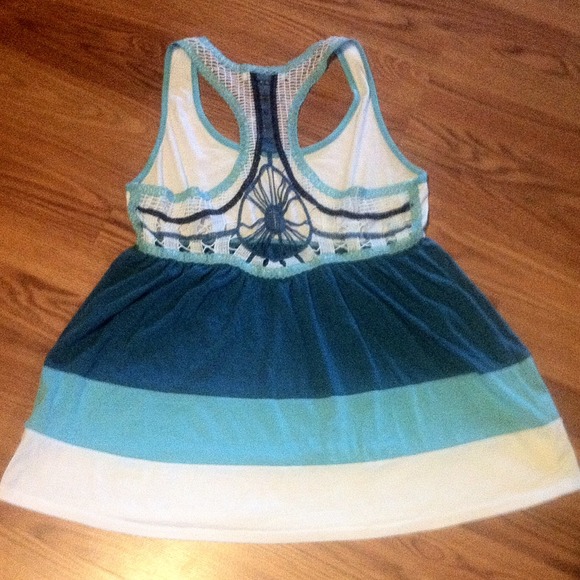 💚💙Crocheted Running Back Tank💙💚
