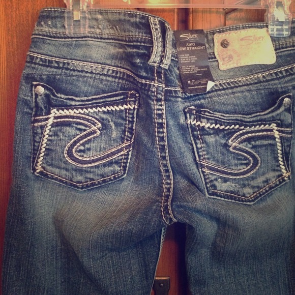 Silver jeans