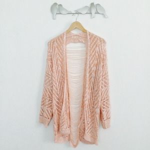 Knit cardigan