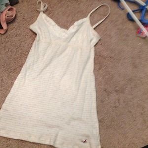 Hollister striped tank too