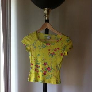 Neon and pink Just Cavalli top (slightly cropped)