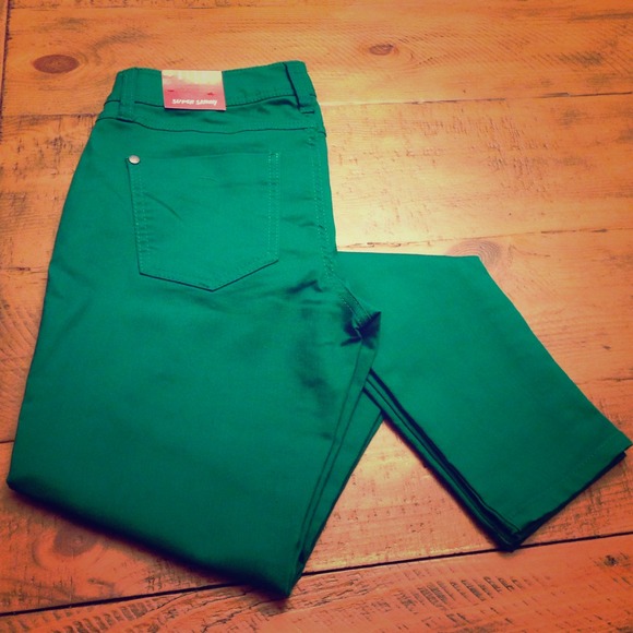 Elle Teal Skinny Jeans