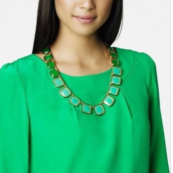 ❌SOLD❌ Kate ♠️ Spade Ombré Statement Necklace - Picture 2 of 4