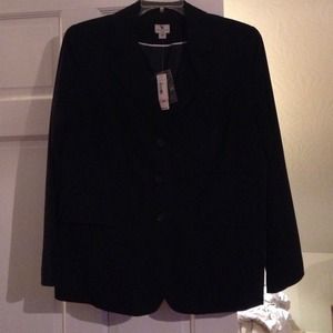 Worthington Women 18W Black Blazer