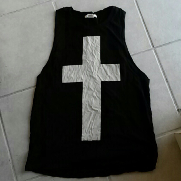 Bundled Cross muscle tank