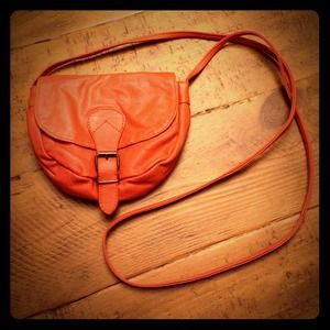 ON HOLD!!  Peach Crossbody and Fossil Aviators