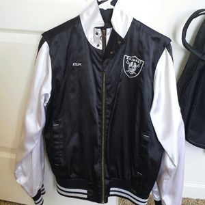 OAKLAND RAIDERS NFL REEBOK  jacket