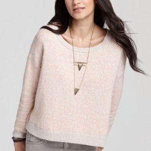 Free people leopard sweater size L