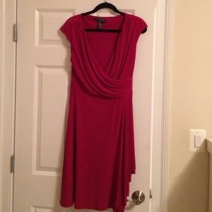 Lauren by Ralph Lauren Red Dress