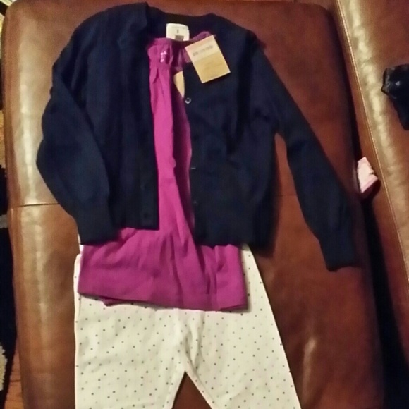Girls Lands End Outfit 6x